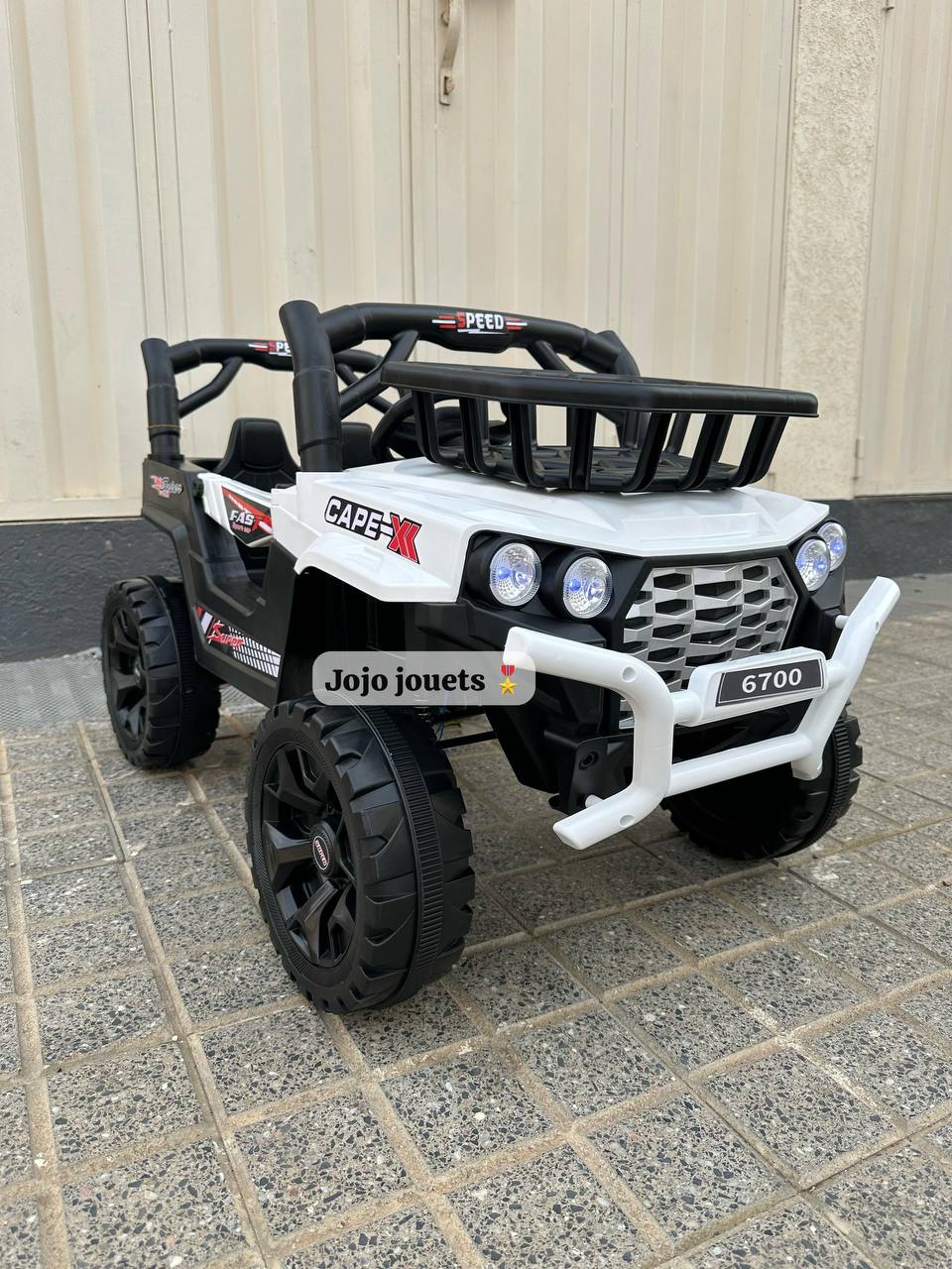 🎖️VOITURE ELECTRIQUE PANIER 12V MINI BUGGY MERCEDES 4x4 ⚡️