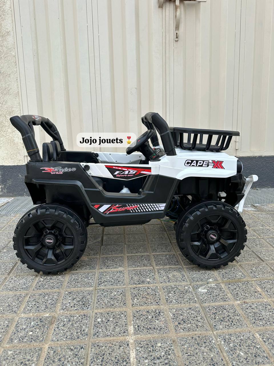 🎖️VOITURE ELECTRIQUE PANIER 12V MINI BUGGY MERCEDES 4x4 ⚡️