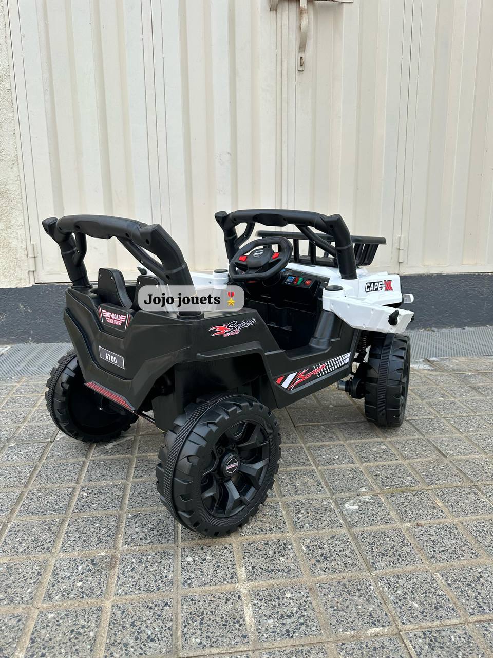 🎖️VOITURE ELECTRIQUE PANIER 12V MINI BUGGY MERCEDES 4x4 ⚡️