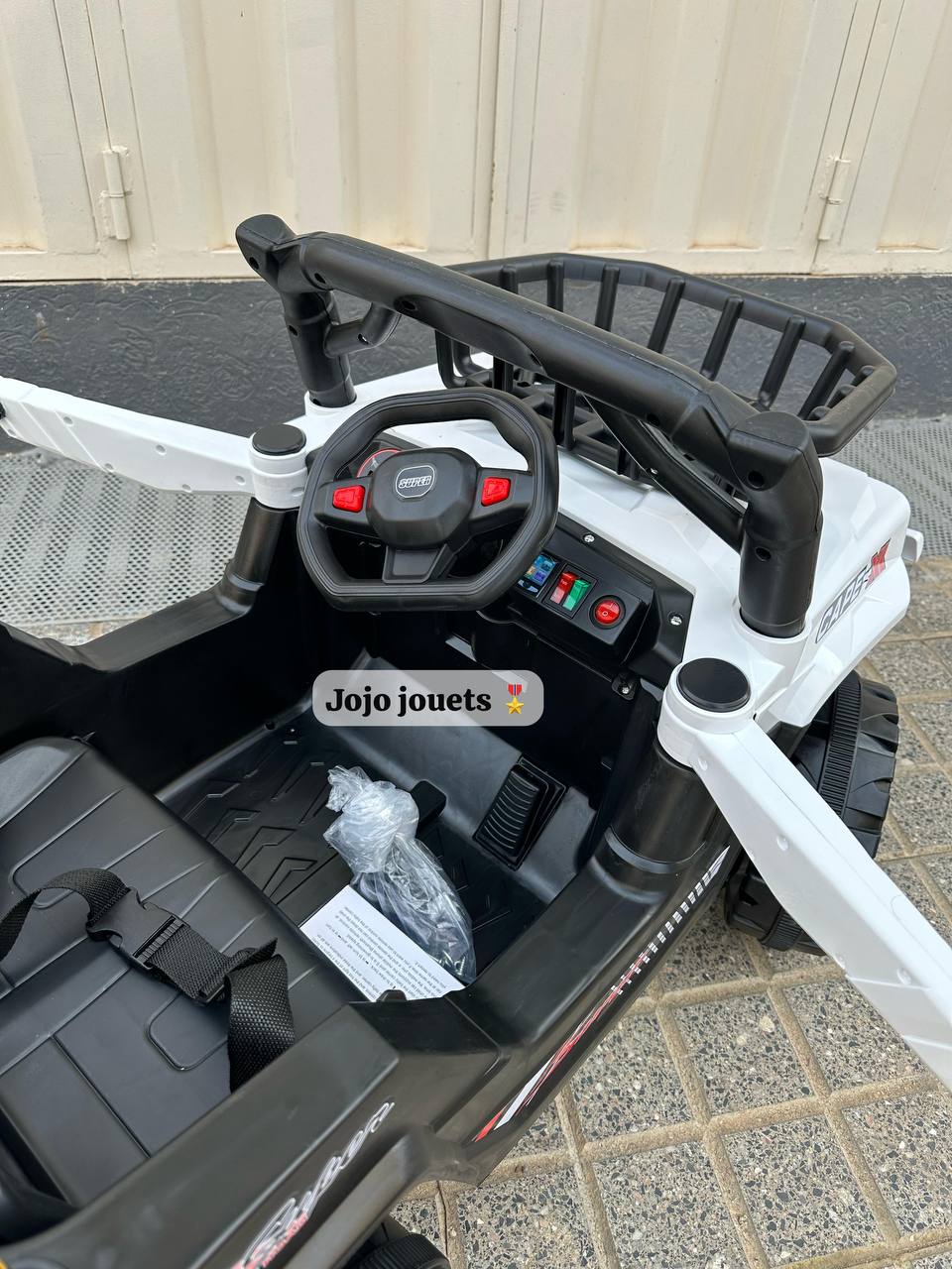 🎖️VOITURE ELECTRIQUE PANIER 12V MINI BUGGY MERCEDES 4x4 ⚡️